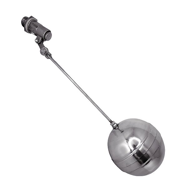 TORNEIRA BÓIA PARA CAIXA D'ÁGUA DE INOX 1/2