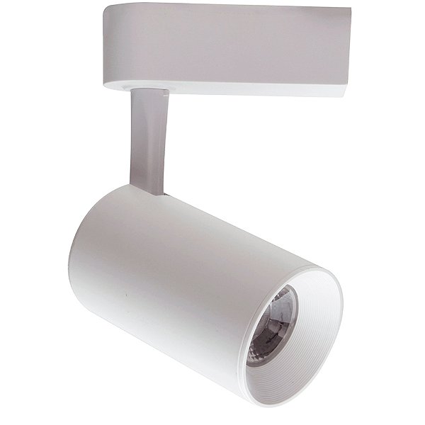 Spot Led Para Trilho Eletrificado 7w Br Quente 3000k Branco