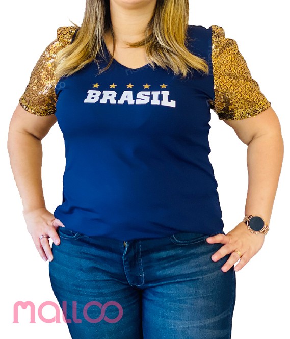 Camisa Adulto Brasil