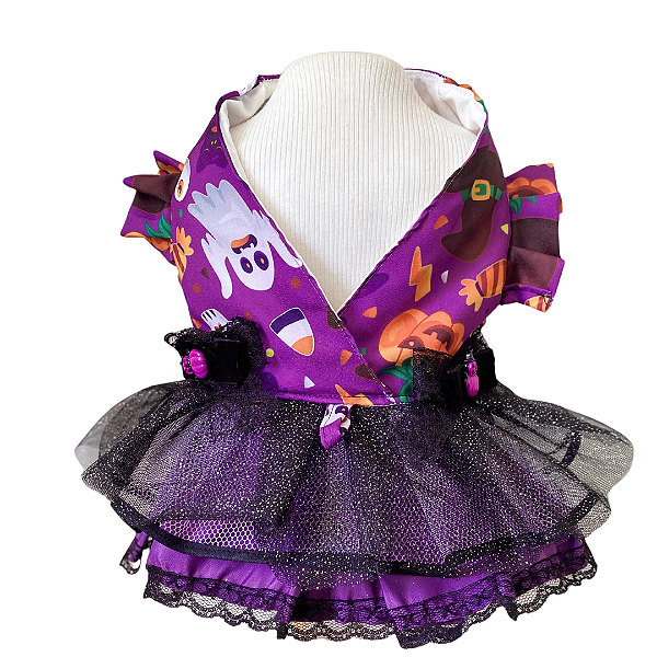 Vestido Halloween Roxo