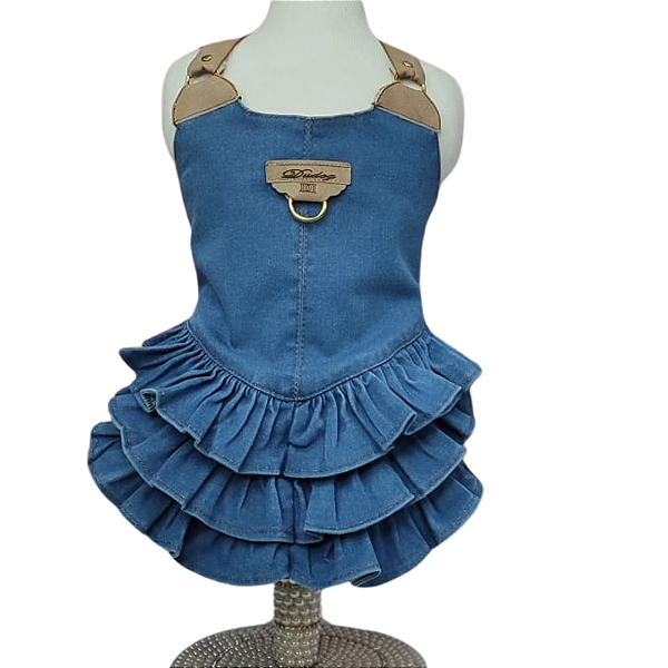 Vestido Jeans Delavê