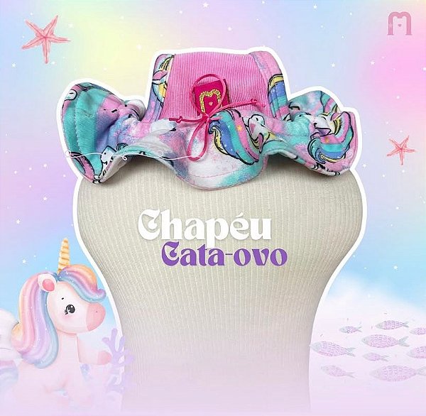 Chapéu Unicórnio Cata Ovo
