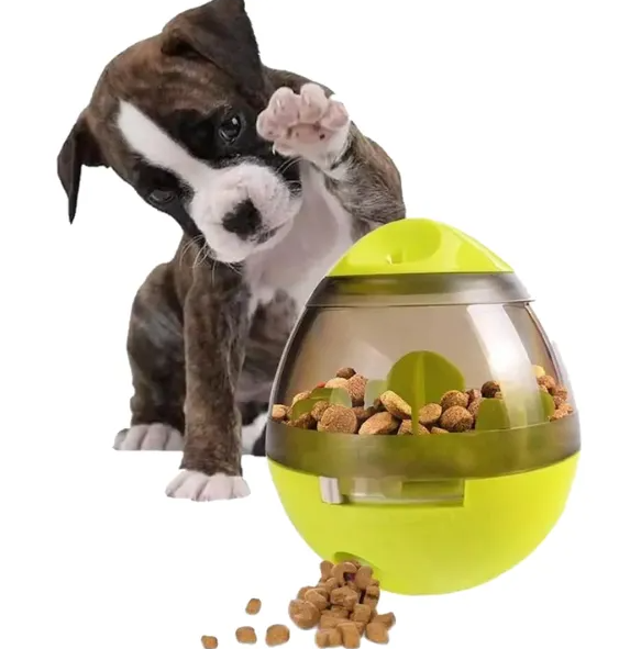 Petisqueira Oval Interativa para Gatos ou Cão