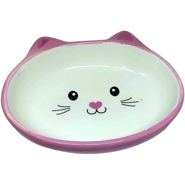 comedouro em porcelana Gato