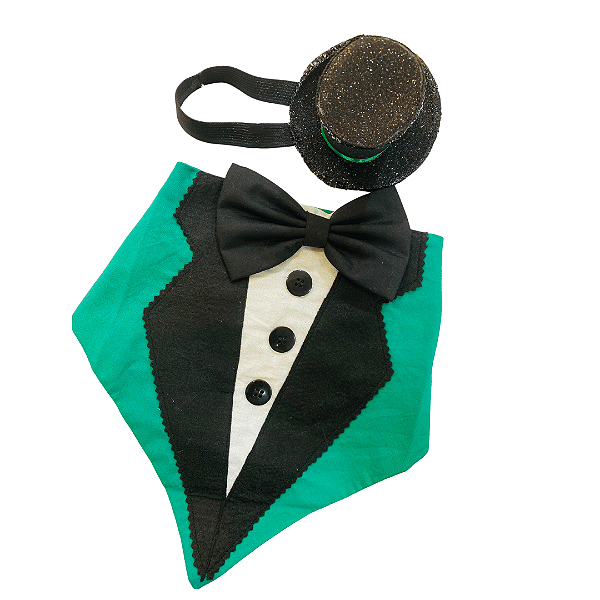 Bandana e chapéu do homem da meia noite