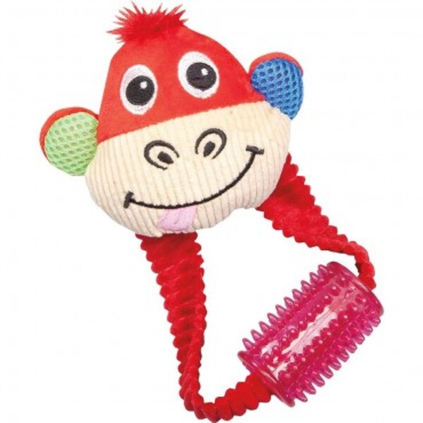 Mordedor de macaco com PELÚCIA