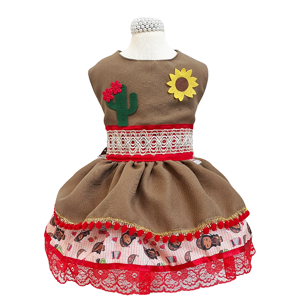 Vestido Maria Bonita pra pet
