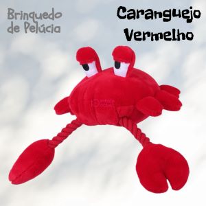 Brinquedo para cachorro - Brinquedo Interativo Cabo De Guerra Sr Caranguejo