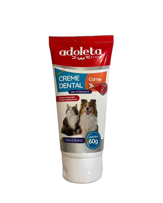Creme dental para cachorro ou gato
