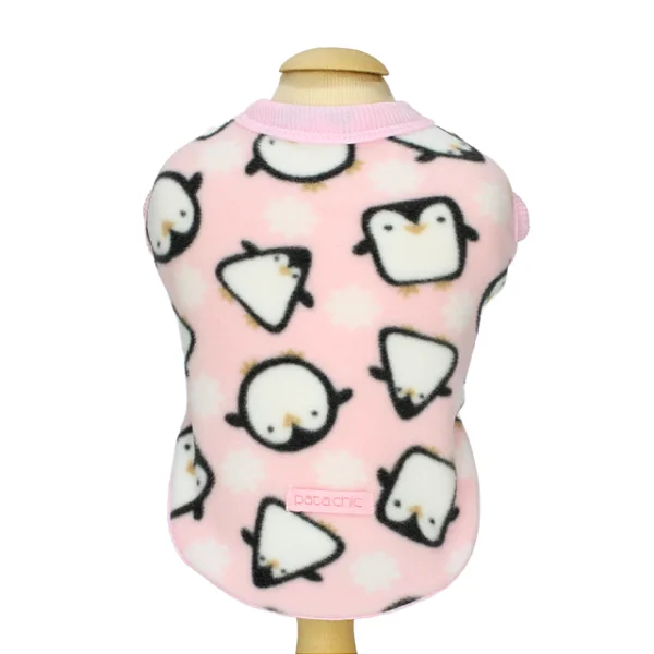 Soft Básico Pinguim Rosa para pet