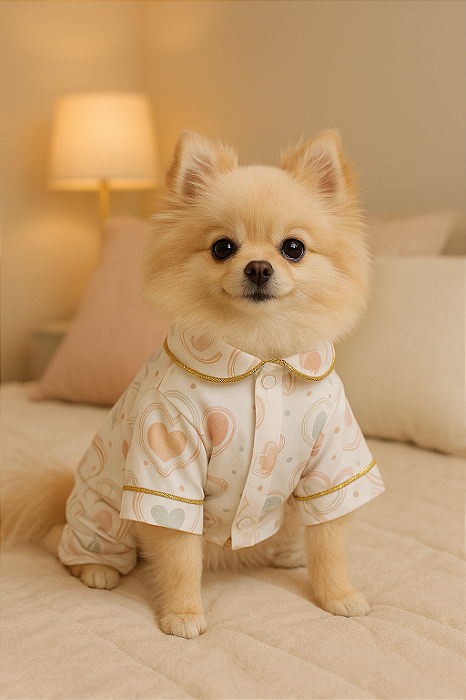 Pijama Americano Ninar Corações