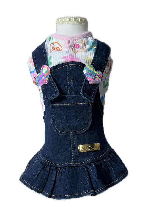 Jardineira com Blusinha