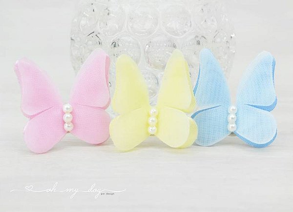 Laço Voil Borboleta