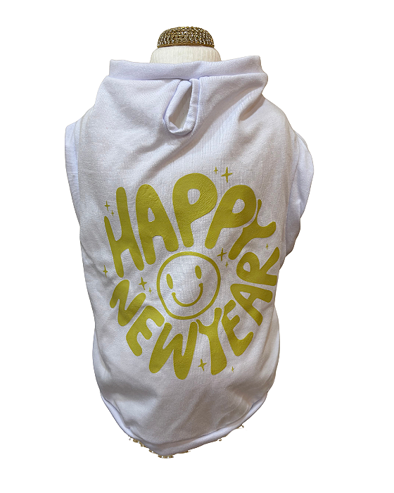 camiseta Happy New year Pet