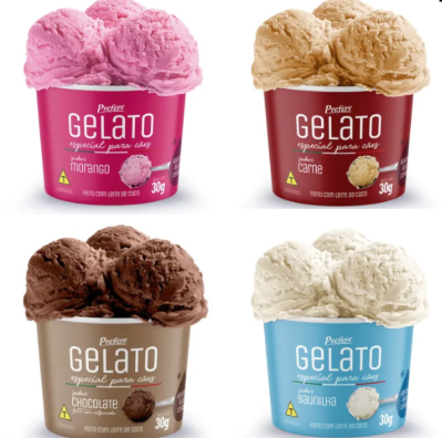 Sorvete para Cães Gelato Prefere