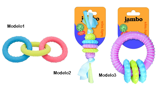 Mordedores Baby para Cães - Diversos Modelos