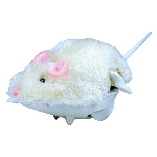 Ratinho de Corda para Gato Branco
