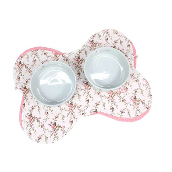 Tapete Comedouro osso Fance Rose