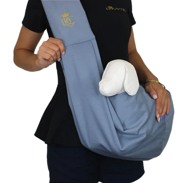 Sling Pata Chic Cinza para Cães