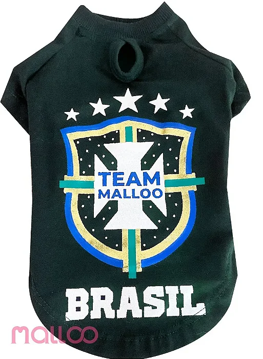 T-SHIRT PET BRASIL BRASÃOVERDE