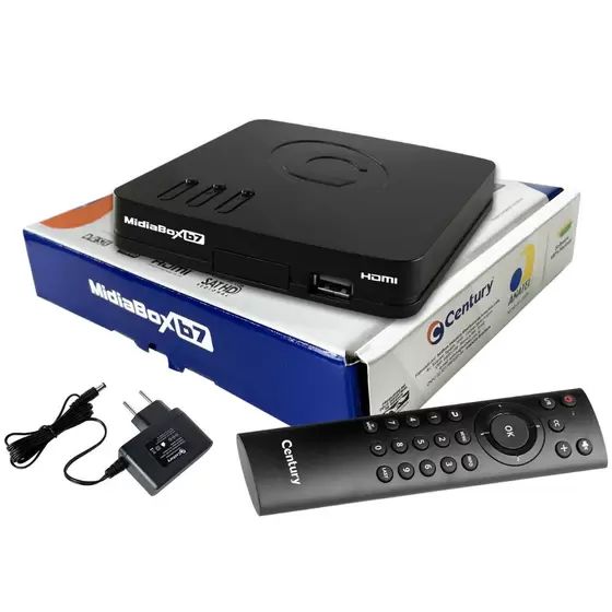 RECEPTOR CENTURY MIDIA BOX HDTV B6