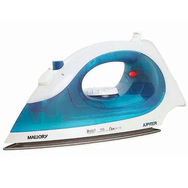 FERRO MALLORY JUPITER SECO E VAPOR ANTIADERENTE B91800751 BRANCO/AZUL 110 VOLTS