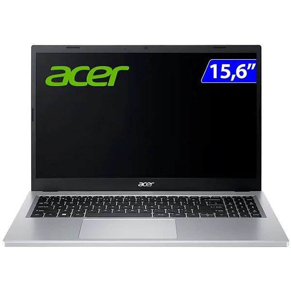 NOTEBOOK ACER 15.6P I3-N305 8GB 256GBSSD W11 A315-510P-34XC PRATA BIVOLT