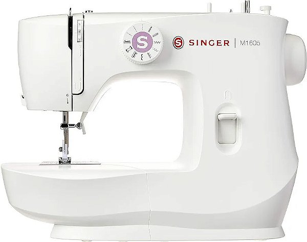 MAQ SINGER M1605 06 PONTOS 230212123 BRANCO 110 VOLTS