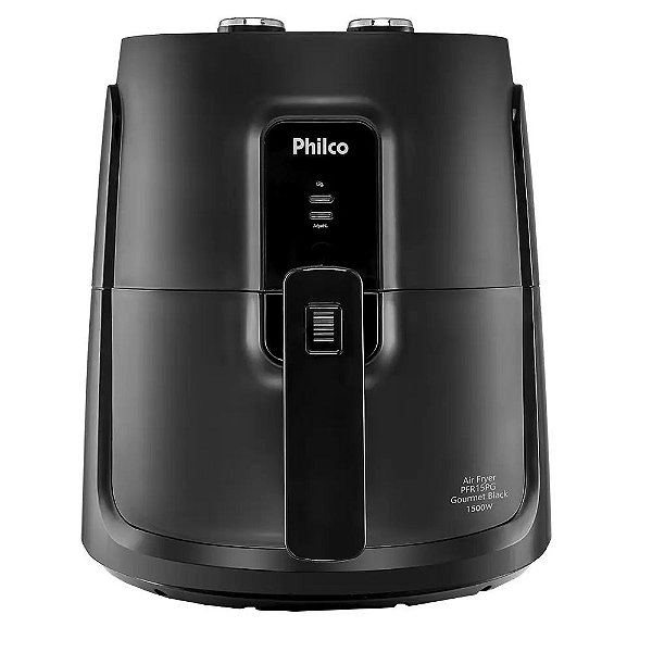 FRITADEIRA AIR FRYER PHILCO GOURMET BLACK 4,4L 1500W PFR15 53801070 PRETO 110 VOLTS