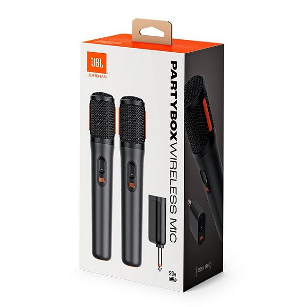 MICROFONE S/FIO JBL PBWIRELESSMICBLK C/2