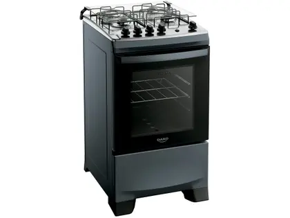 FOGAO 4B DAKO SUPREME C/ACENDIMENTO 300001837 TITANIUM BIVOLT