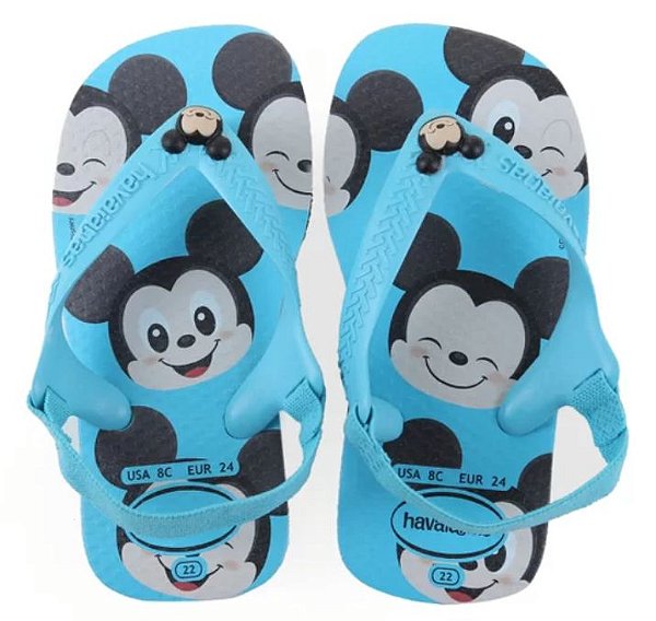 CHINELO HAVAIANAS  NEW BABY DISNEY CLAS AZUL