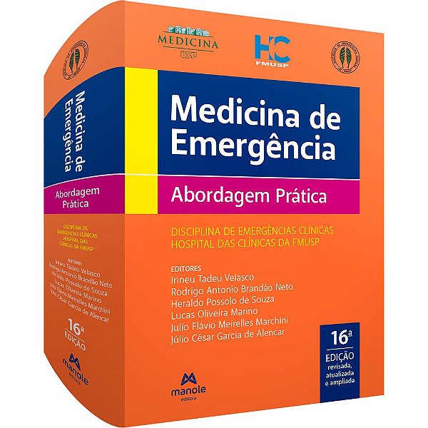 MEDICINA DE EMERGÊNCIA - Abordagem Prática - 16ª Edição 2022