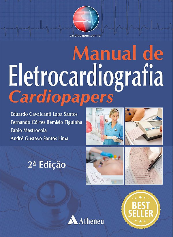 Manual de Eletrocardiografia Cardiopapers - 2ª Edição 2023