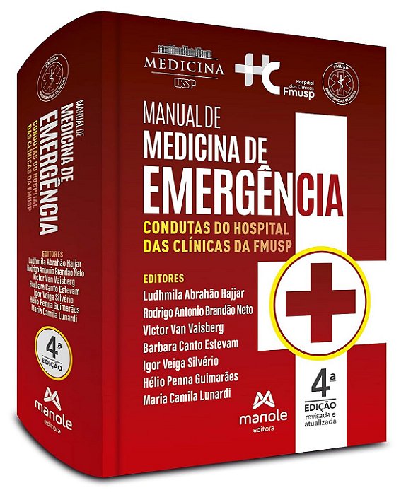 Manual de Medicina de Emergência: Condutas do Hospital das Clínicas da FMUSP - 4ª Edição 2026