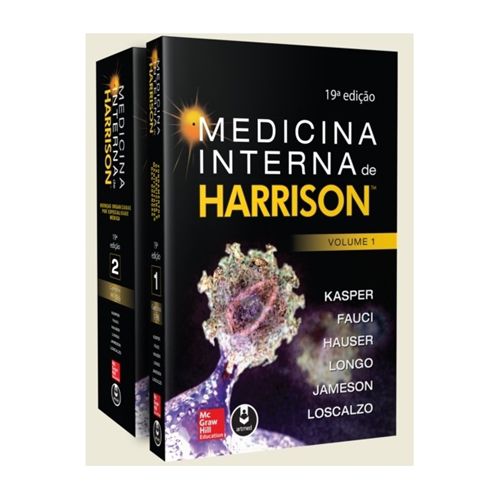 Medicina Interna de Harrison - 2 Volumes - 19ª Edição 2016