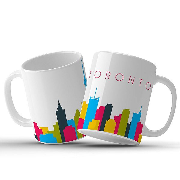 Caneca Personalizada Toronto Canada Decoração