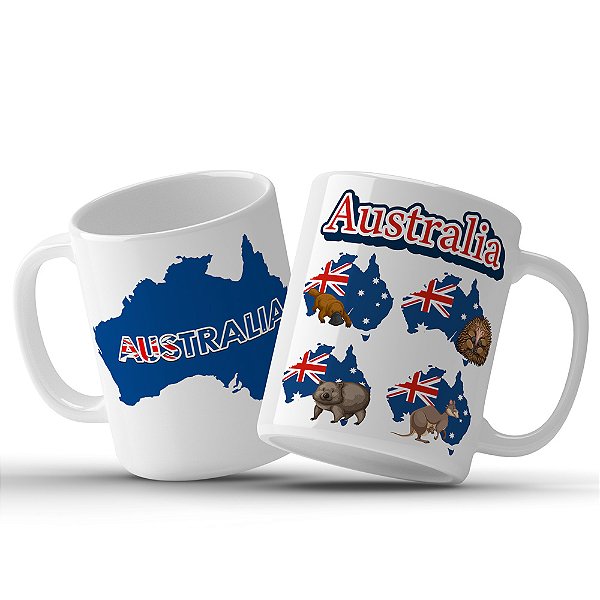 Caneca Personalizada Austrália Sidney  Decoração