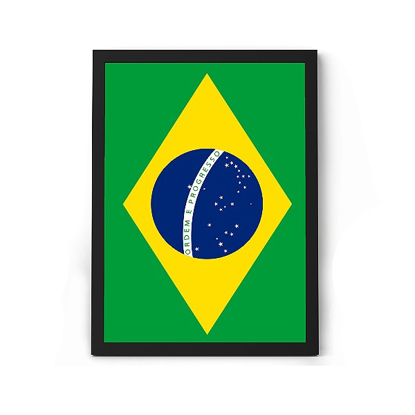 Quadro Decorativo Bandeira Dos Países