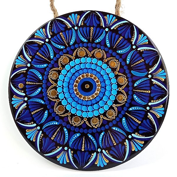 Mandala de Parede Azul n.1