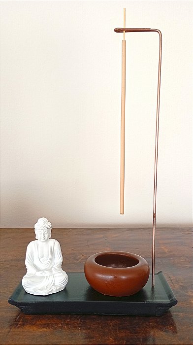 Incensário Invertido com Buda