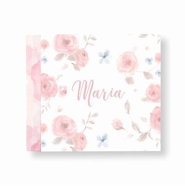 Livro do Bebê, 0 a 1 ano - Capa Flores