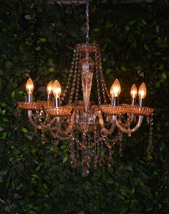 4896 Lustre Cristal Dourado