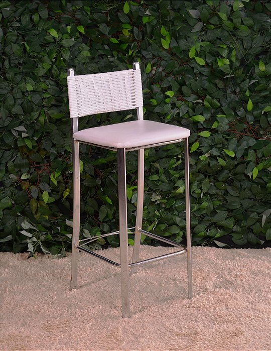 4951 Banqueta para bistro com rathan