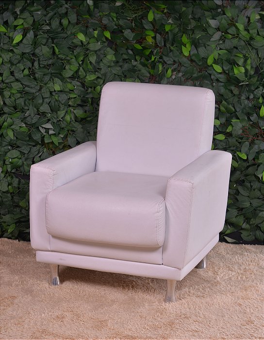 5051 Poltrona branca empresarial