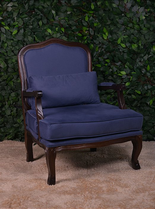 5053 Poltrona king azul