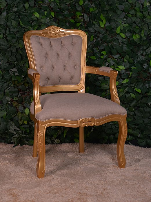 5058 Poltrona Luiz xv linho