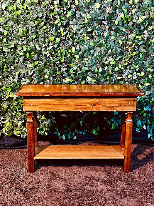 6234 Aparador de madeira rústico sem gaveta