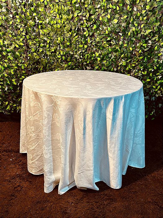 5108 toalha jacquard brocado branca