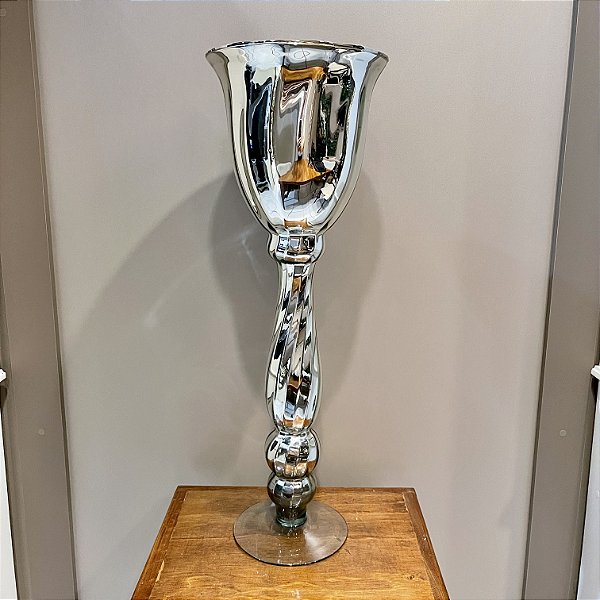 4817 vaso vidro prateado